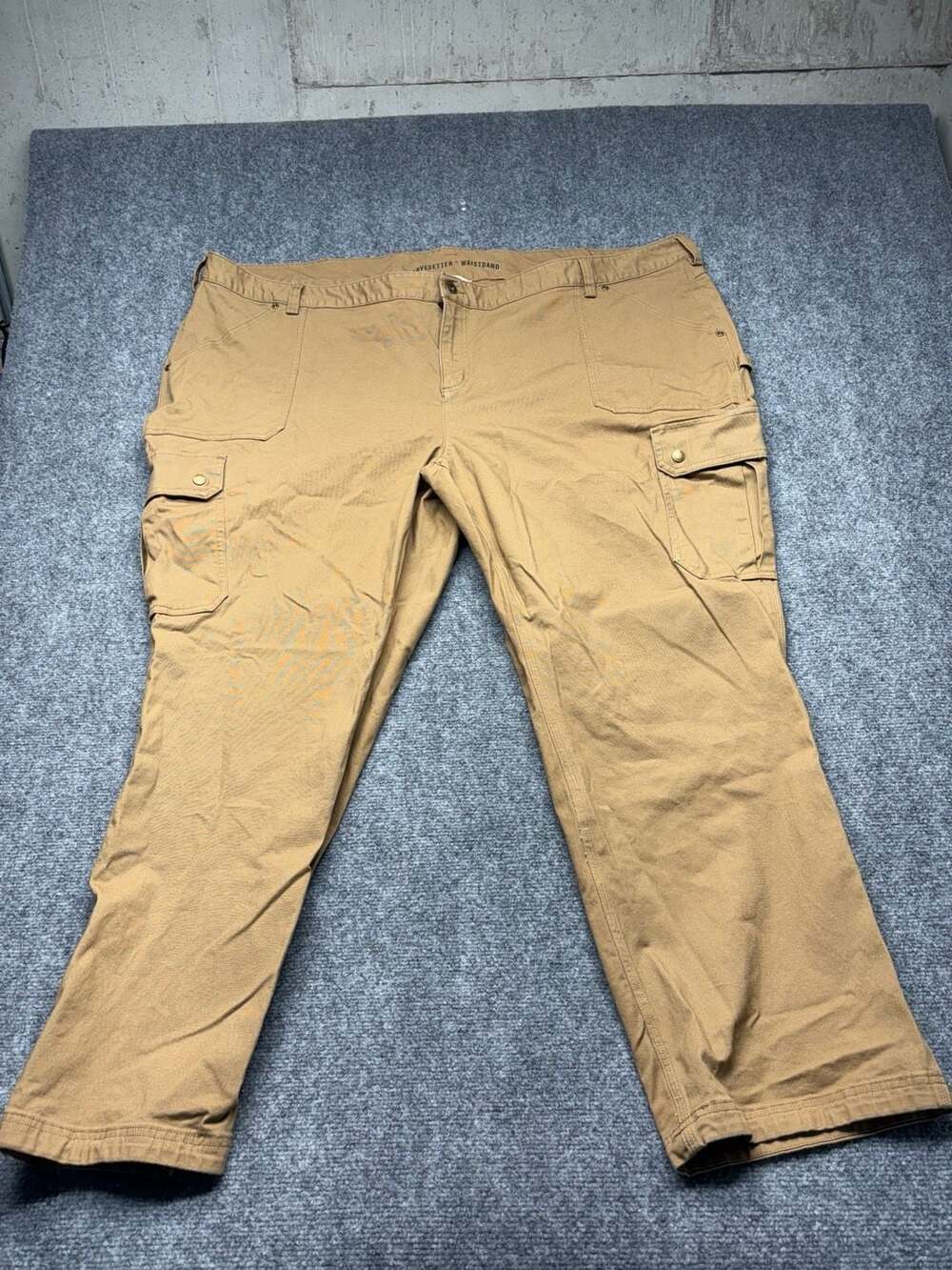 Duluth Trading Co Womens Duluthflex Fire Hose Curvesetter Cargo Pant Size 30x31L